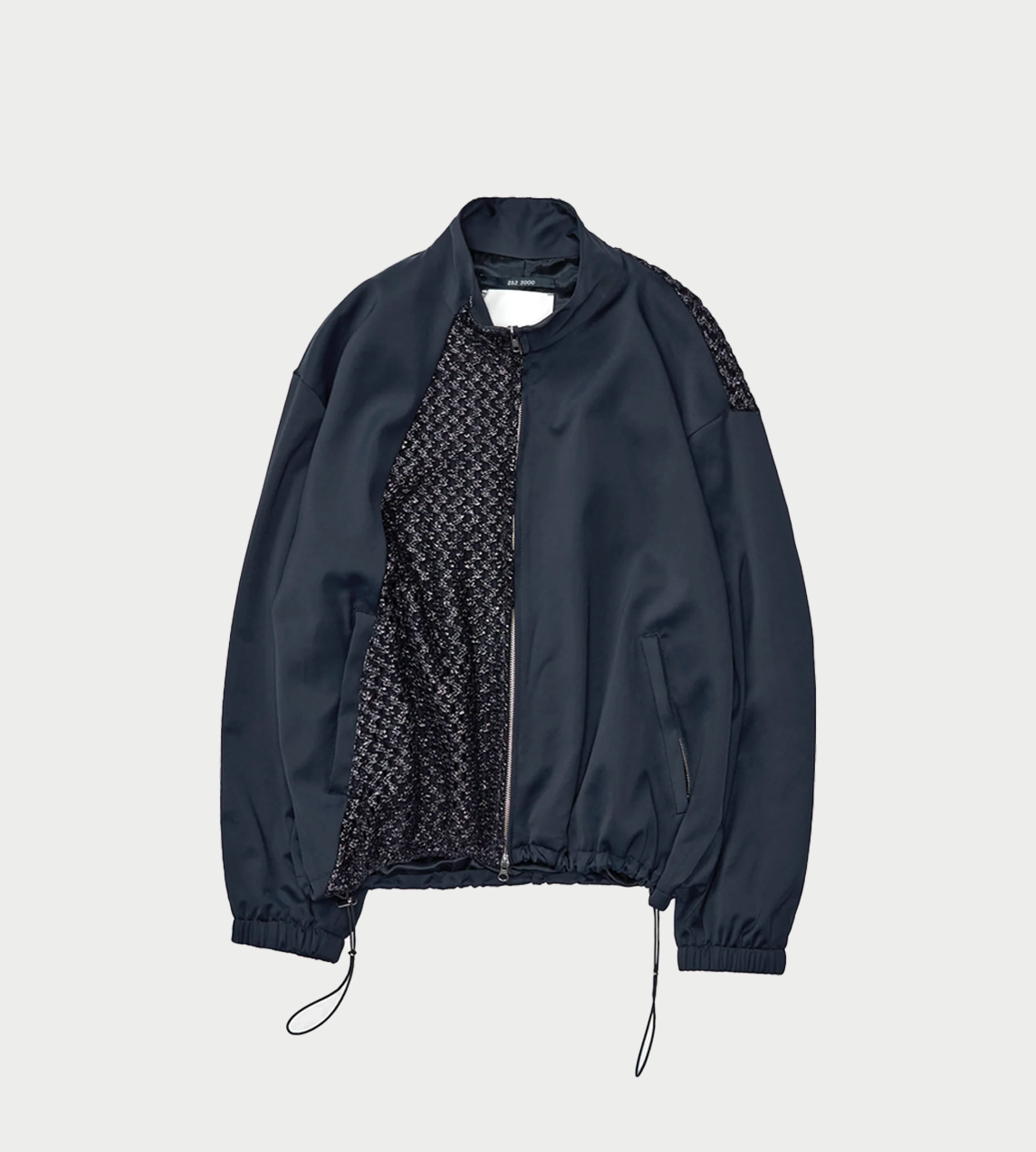 Song For The Mute - Basketweave Panel LAD Jacket Black