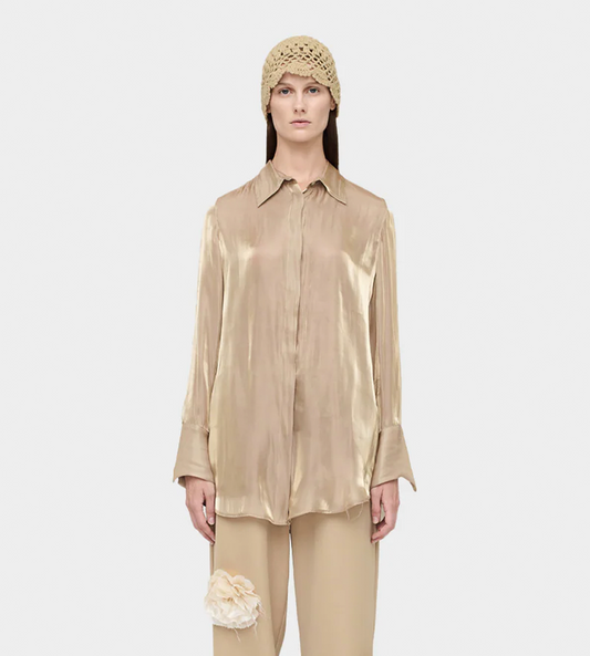 SONG FOR THE MUTE - Long L/S Shirt Sand