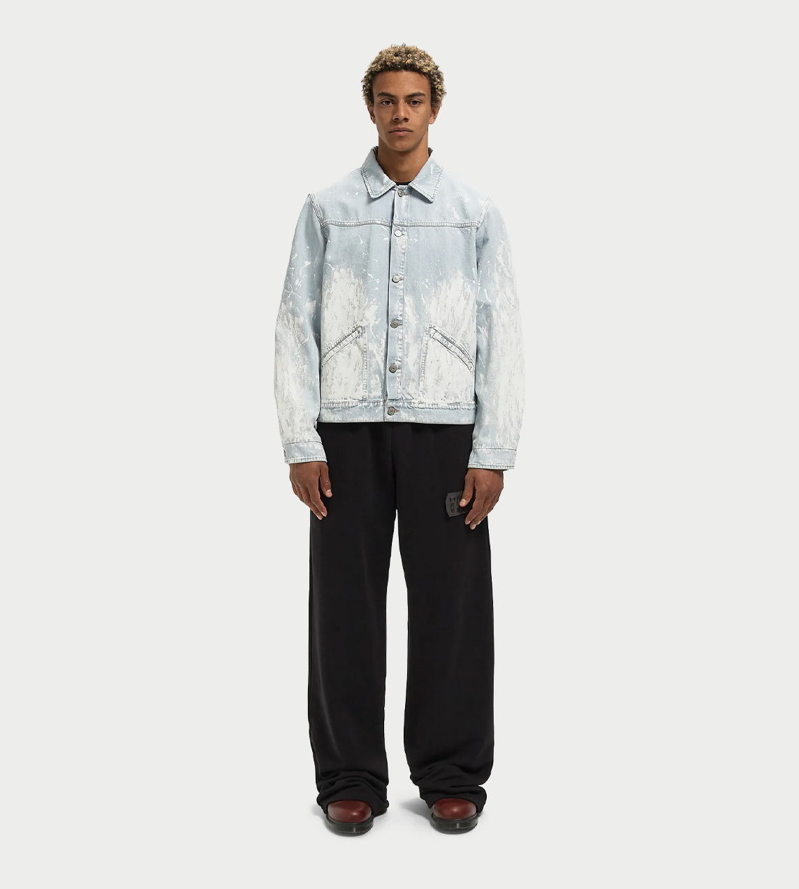 Cotton Denim Jacket Blue