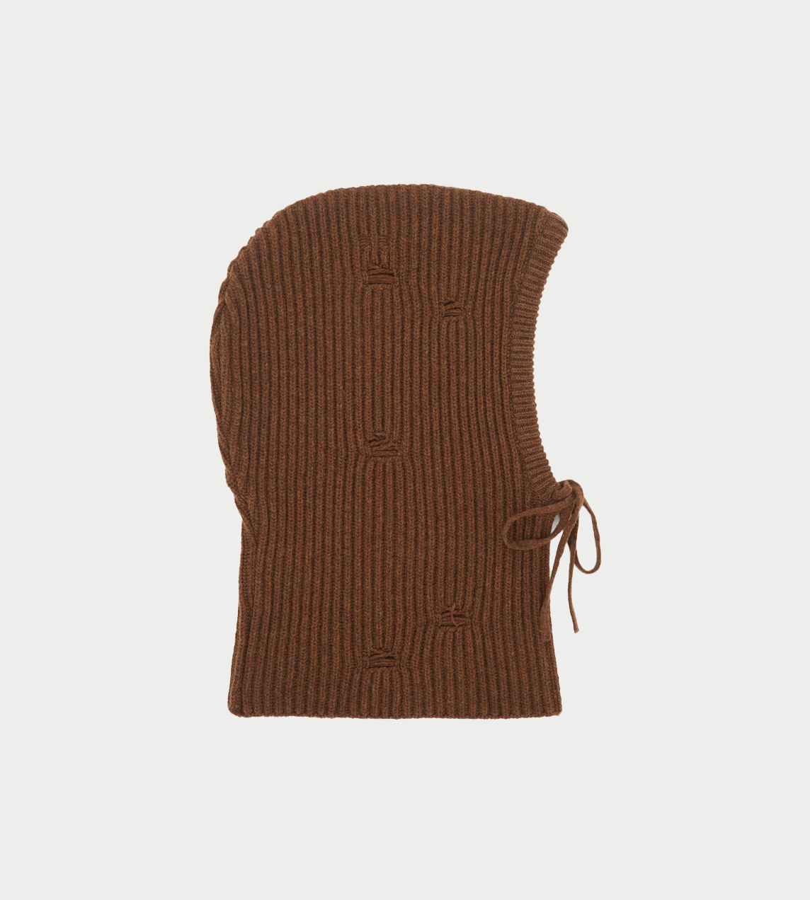 MM6 MAISON MARGIELA - Distressed Balaclava Brown