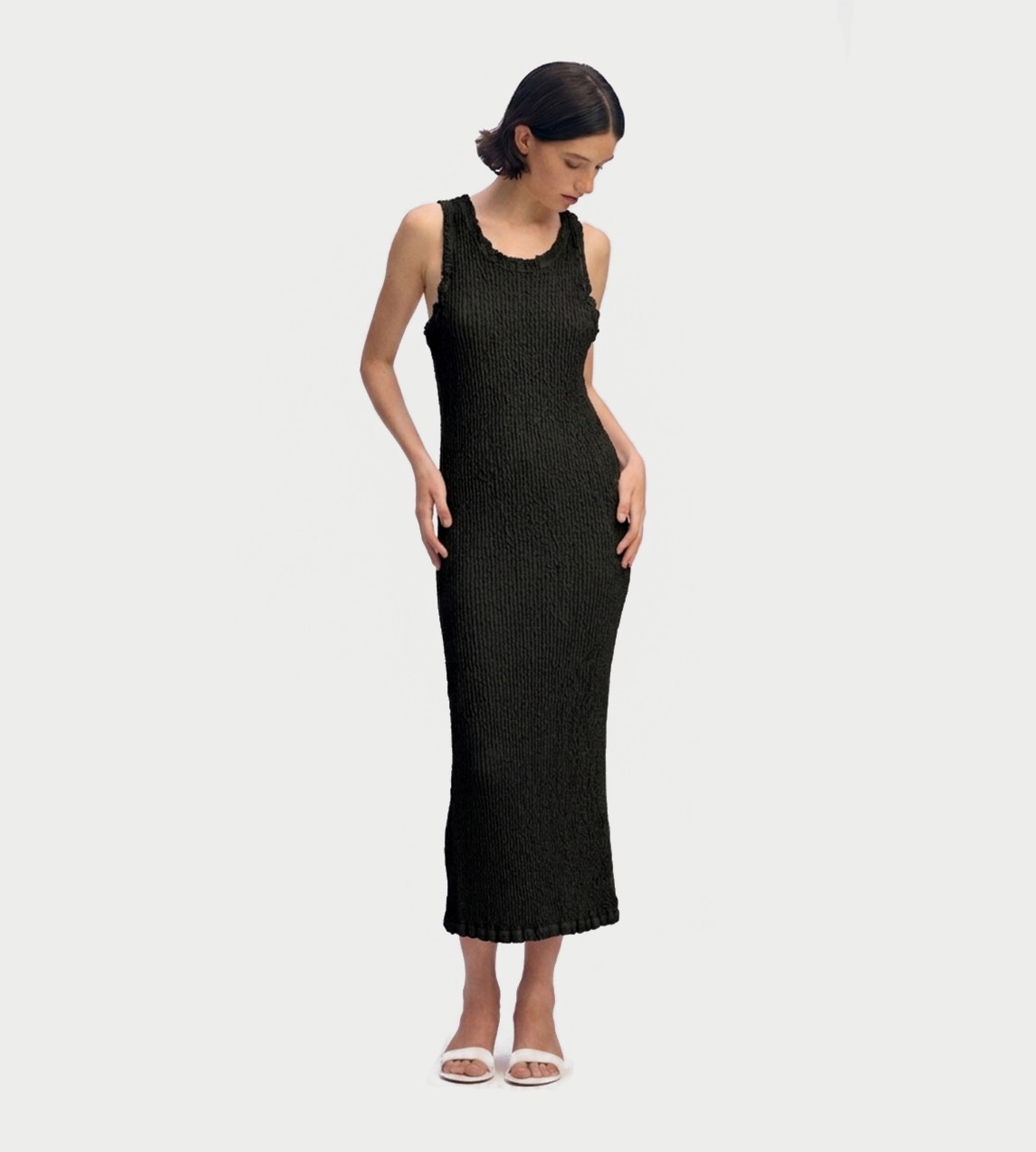Wavelet Ensemble Dress Blk