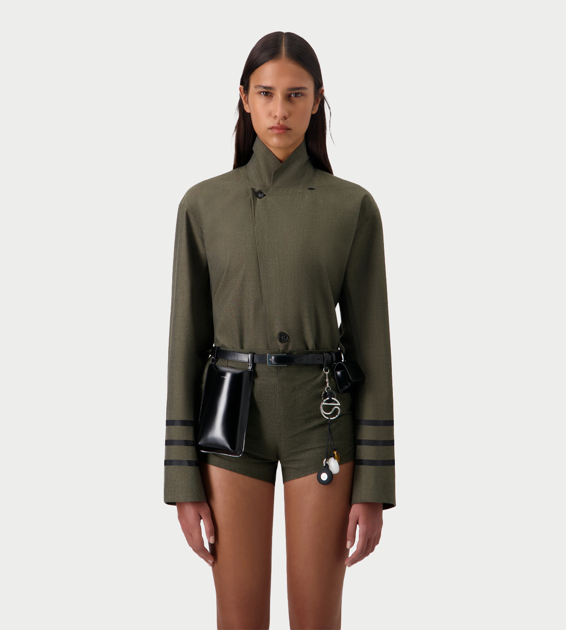 COPERNI - Technical Tailored Shorts Green