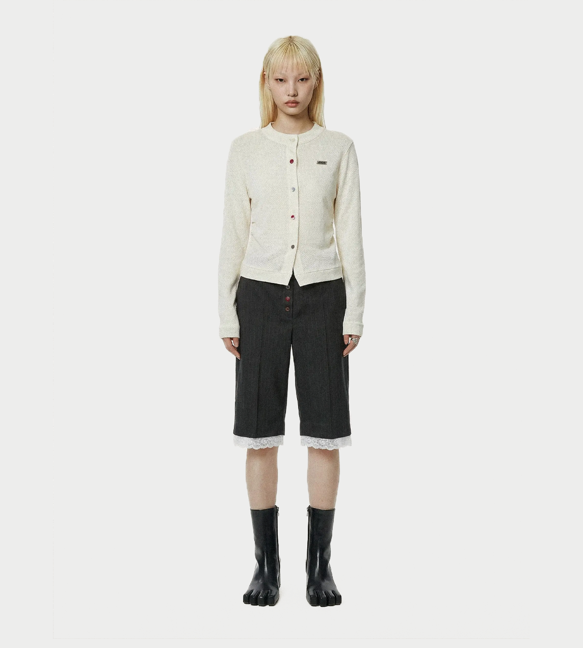 AVAVAV - Cherie Button-up Cardigan White
