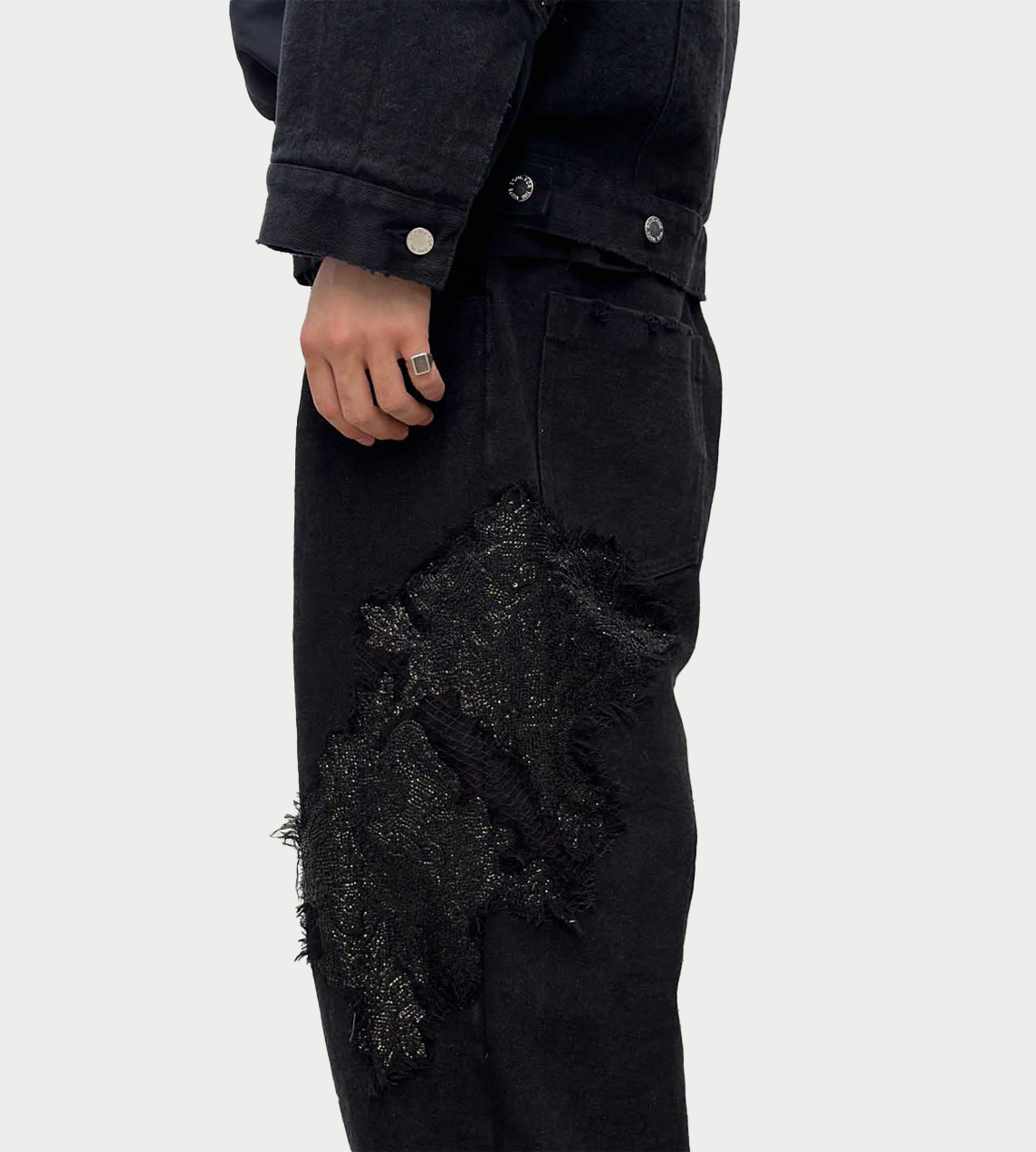 SONG FOR THE MUTE - TKL Denim Pant Blk