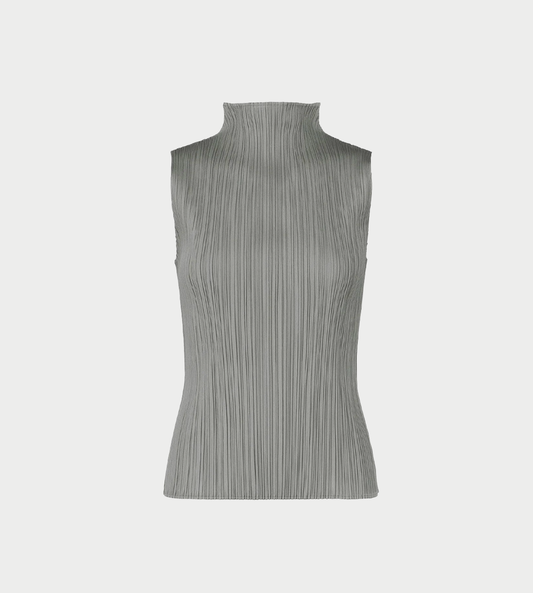 PLEATS PLEASE ISSEY MIYAKE - Basic Pleated Pullover Grey