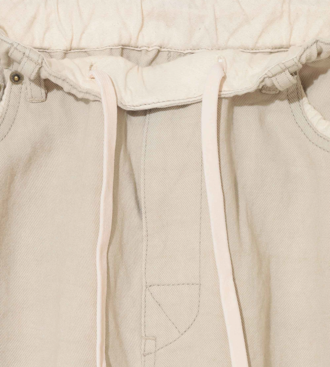 Linen-blend Cotton Shorts Lt. Beige