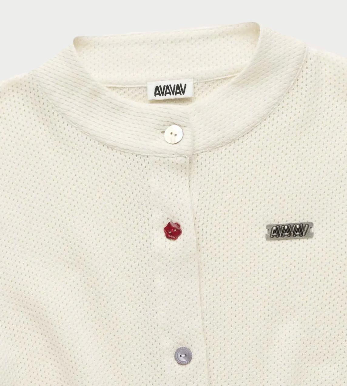 AVAVAV - Cherie Button-up Cardigan White