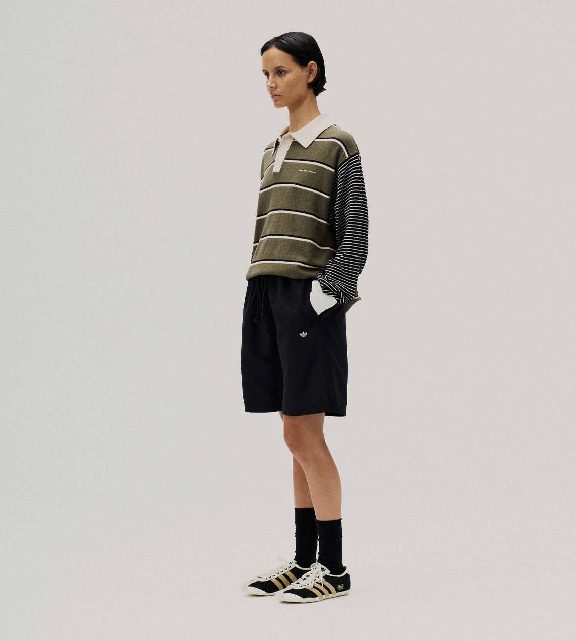 SONG FOR THE MUTE - SFTM x ADIDAS 007 Shorts Black