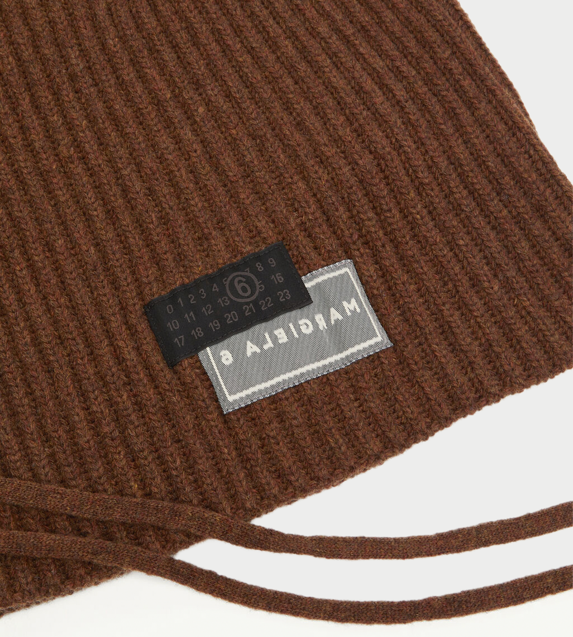 MM6 MAISON MARGIELA - Distressed Balaclava Brown
