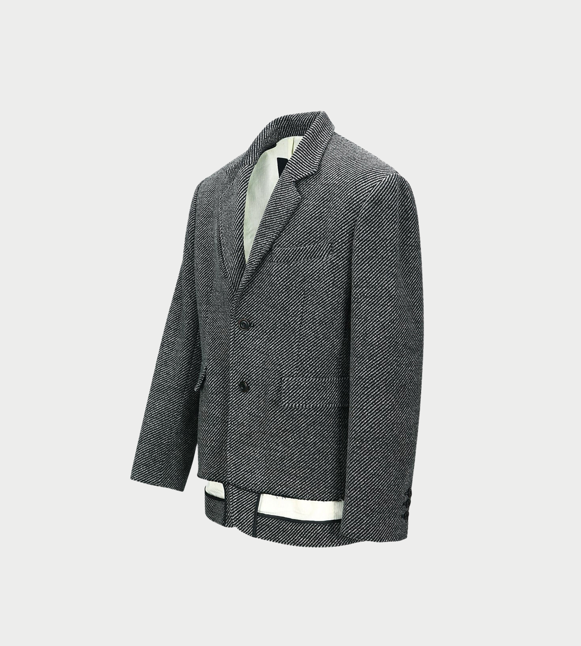 Unisex Inside-out Jacket Grey