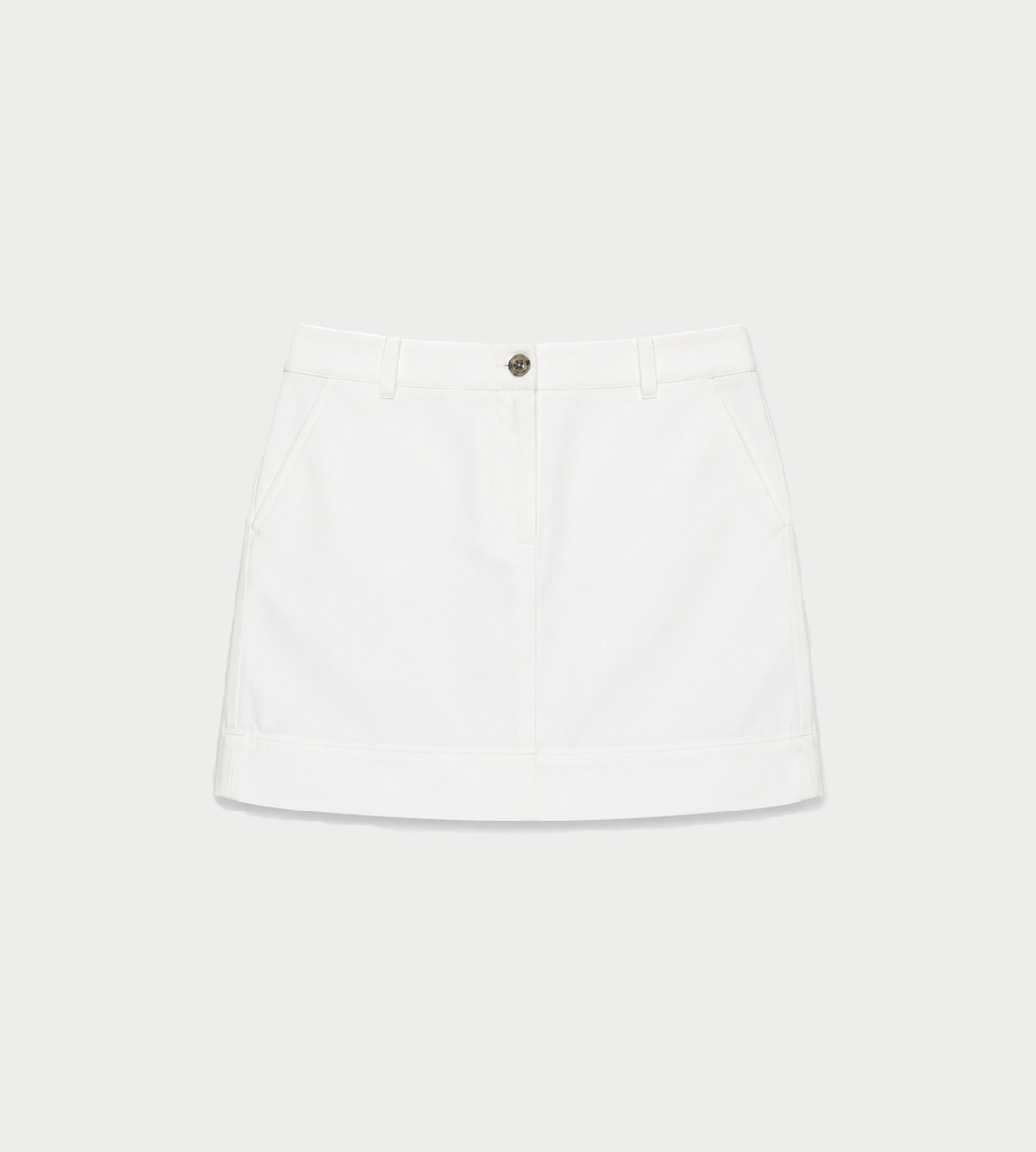 System - Basic Denim Mini Skirt