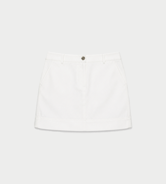 System - Basic Denim Mini Skirt