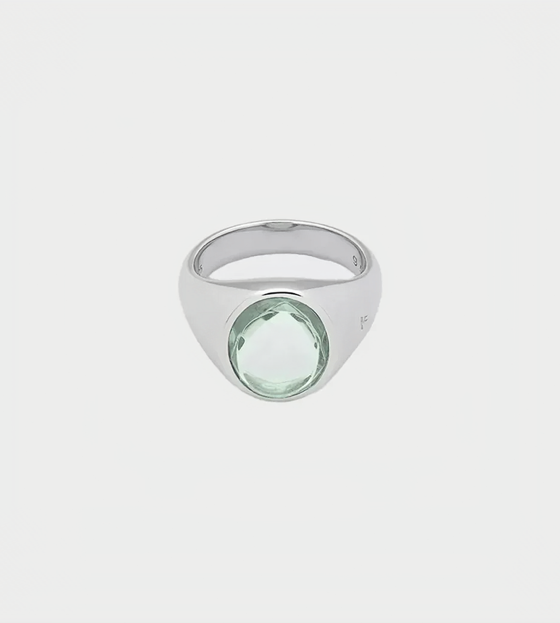Tom Wood - Lizzie Ring Green Quartz