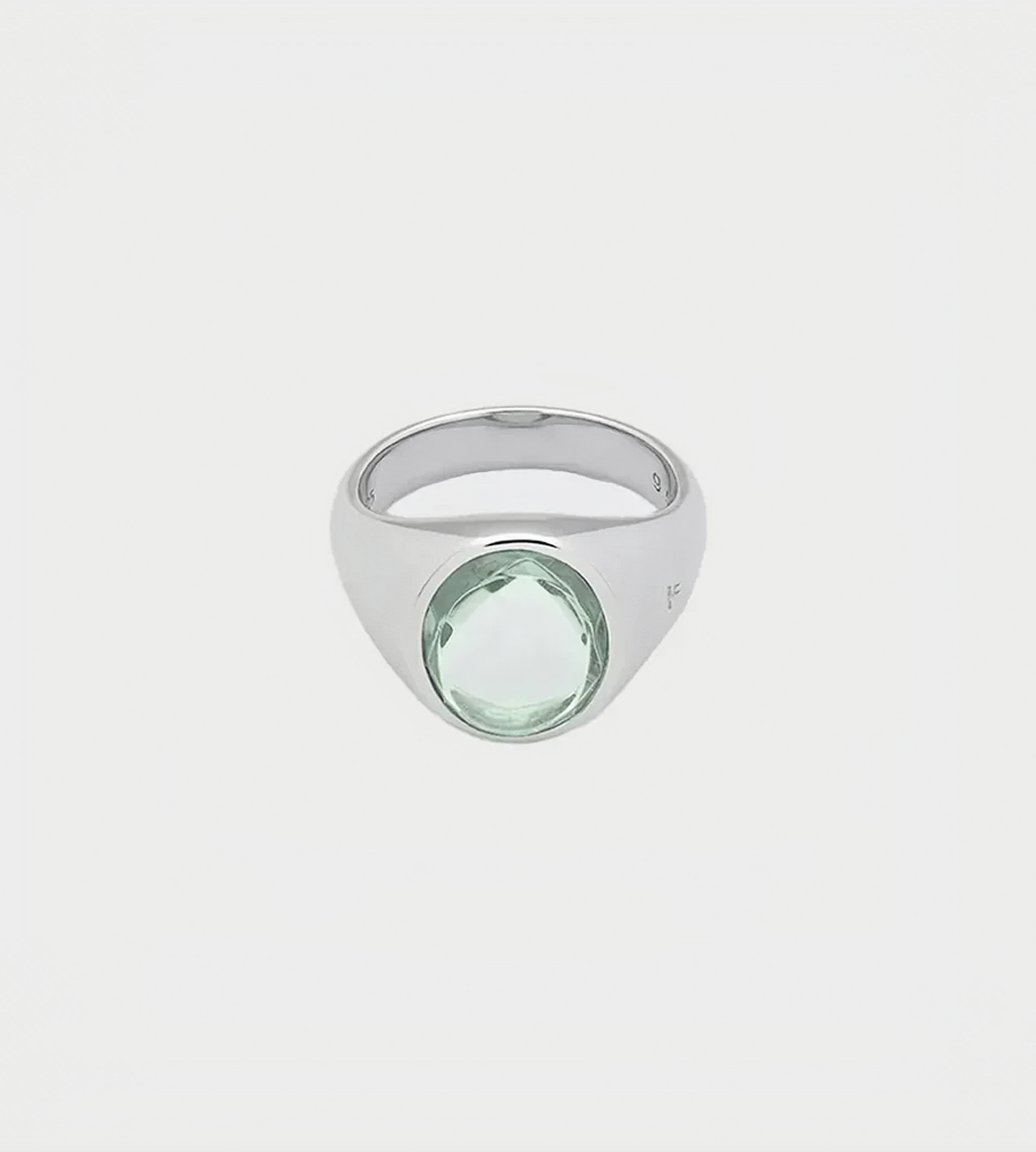 Tom Wood - Lizzie Ring Green Quartz