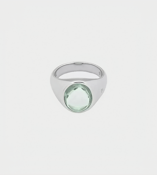 Tom Wood - Lizzie Ring Green Quartz