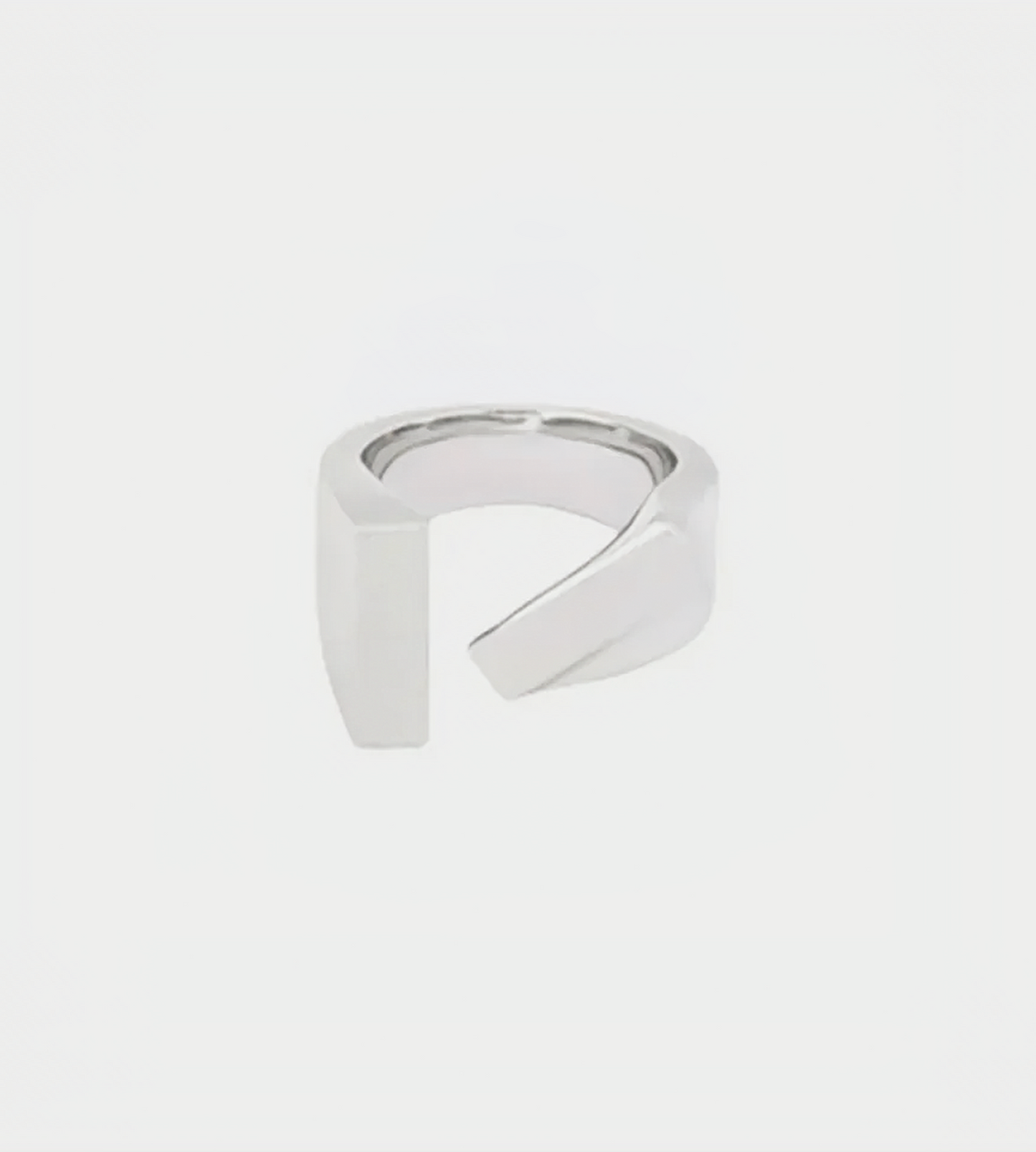 Tilt Ring Silver