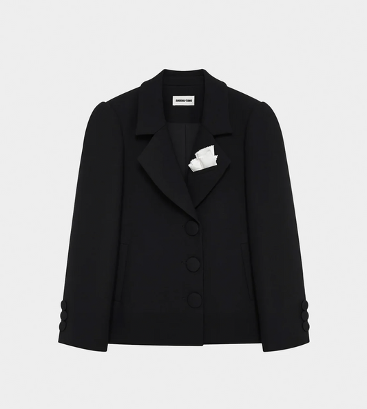 SHUSHU TONG - Oversized Suit Jacket Blk