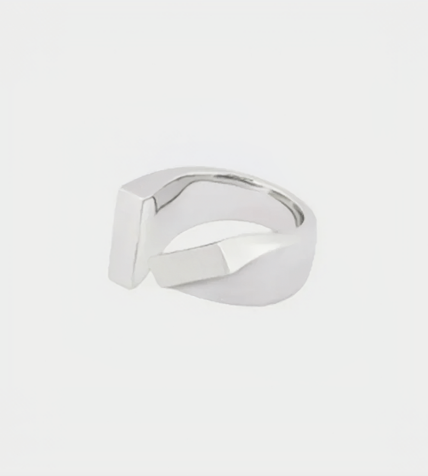 Tom Wood - Tilt Ring Silver