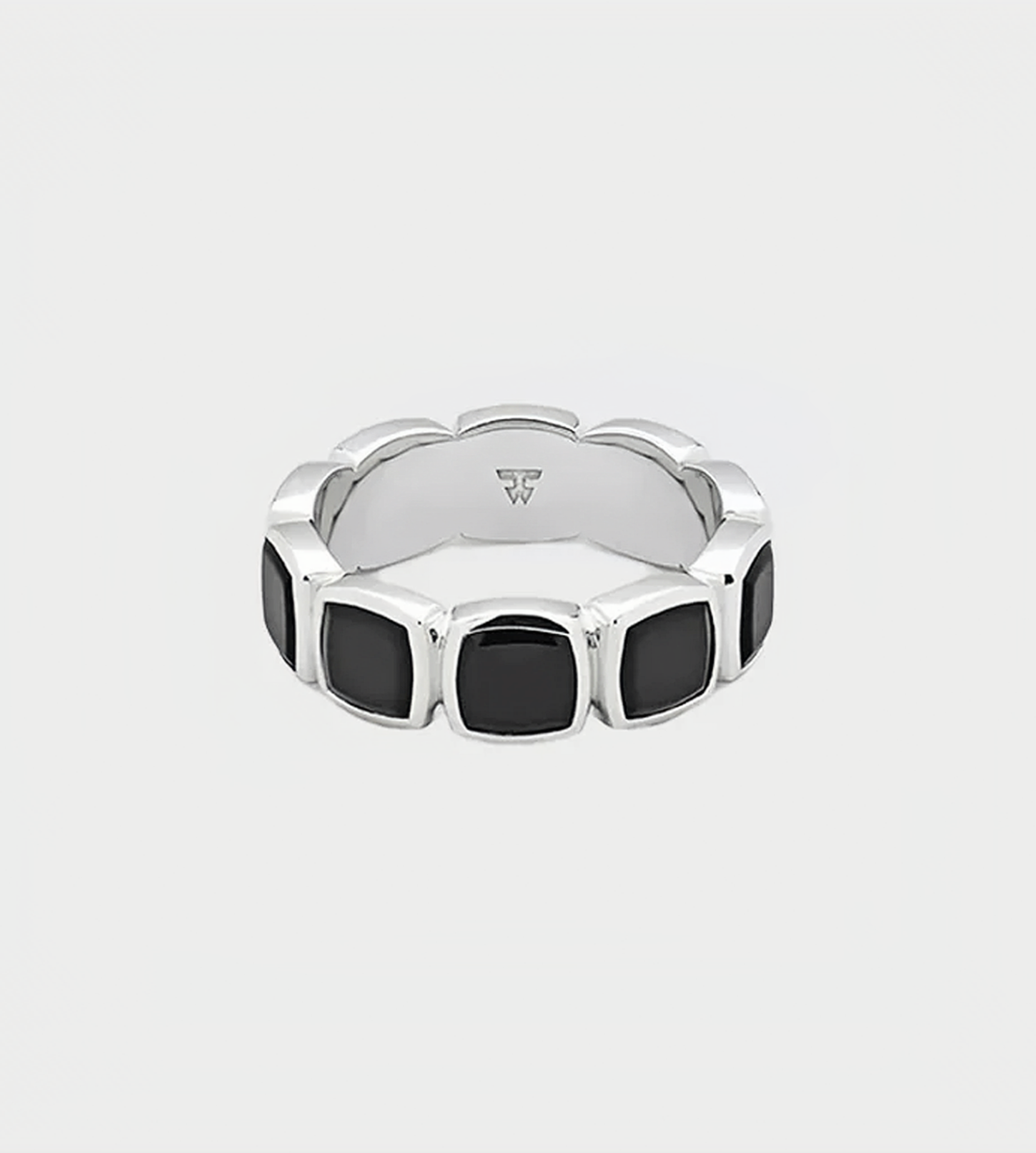Tom Wood - Cushion Band Black Onyx