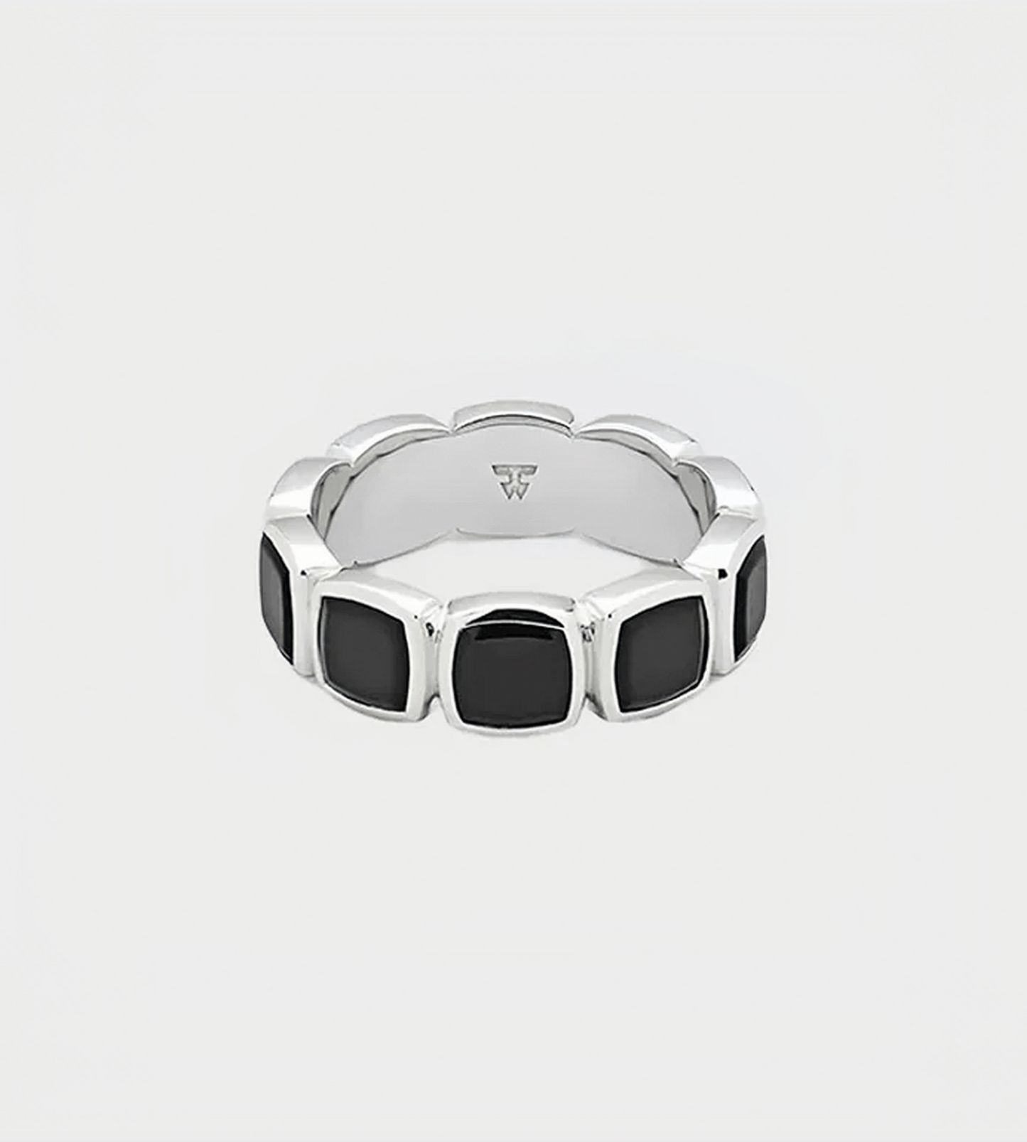 Tom Wood - Cushion Band Black Onyx