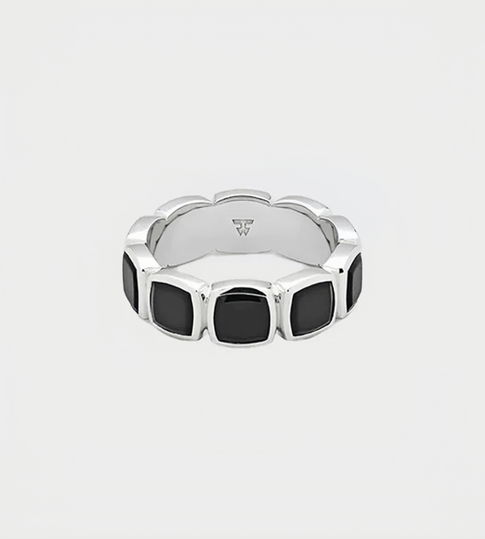 Tom Wood - Cushion Band Black Onyx
