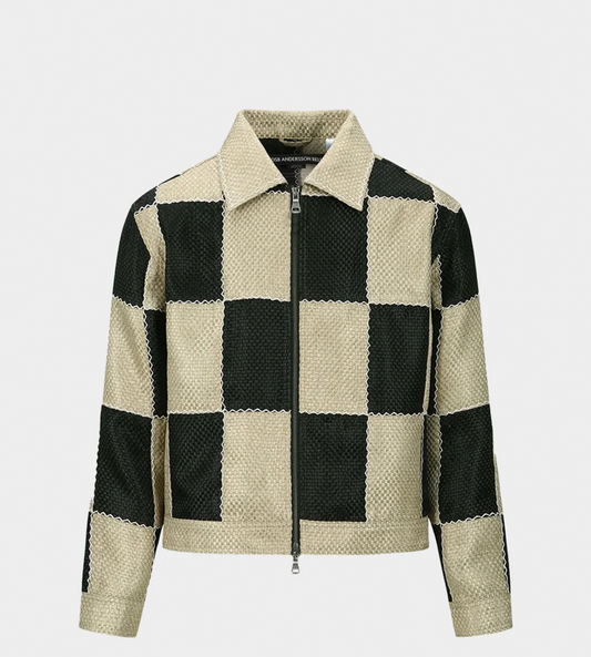 ANDERSSON BELL - Patchwork Zip-up Jacket Multi
