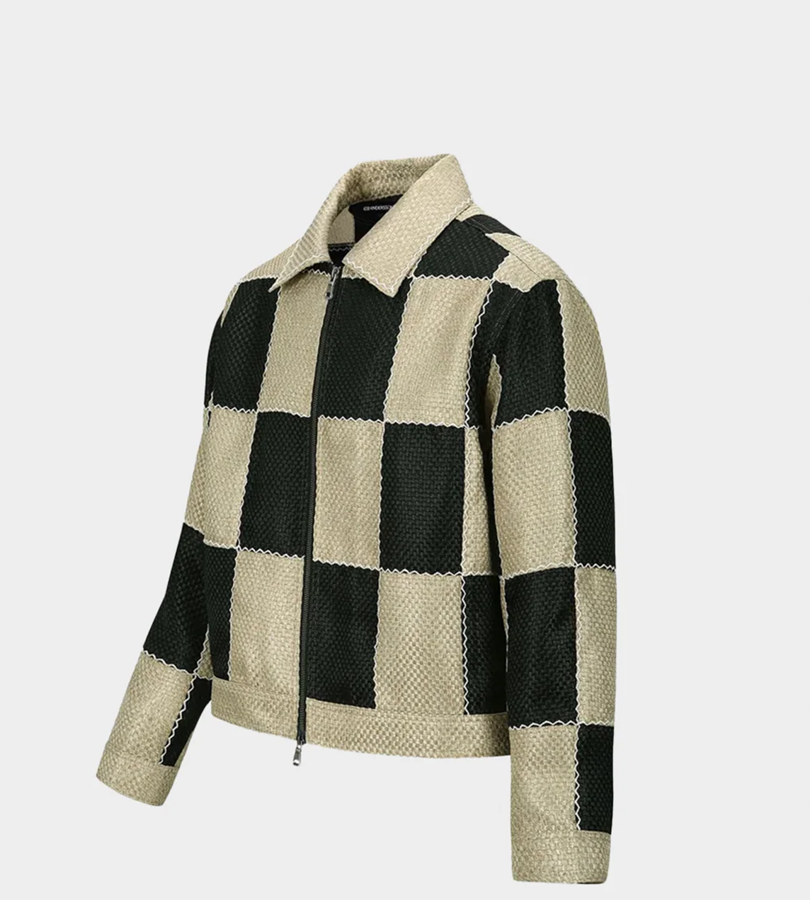 Patchwork Zip-up Jacket Multi