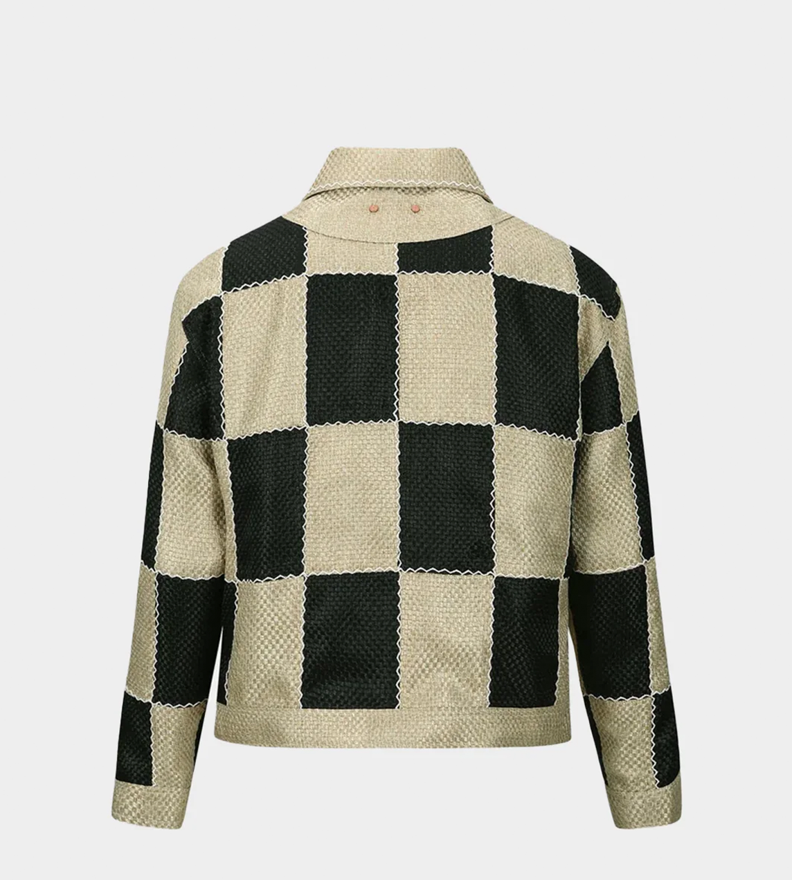 Patchwork Zip-up Jacket Multi