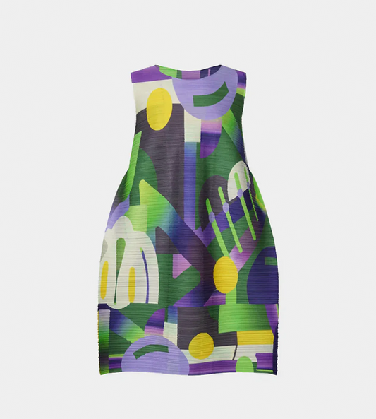 PLEATS PLEASE ISSEY MIYAKE - Playground Dress Purple