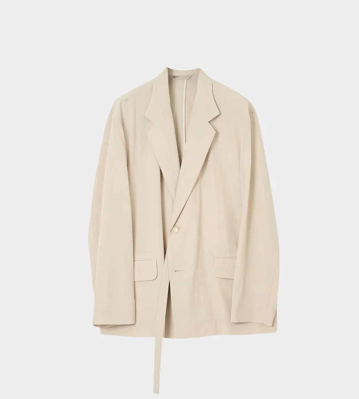 UJOH - 2BS Belt Jacket Beige