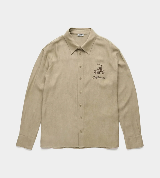 AVAVAV - Sam Shirt Washed Twill Brown