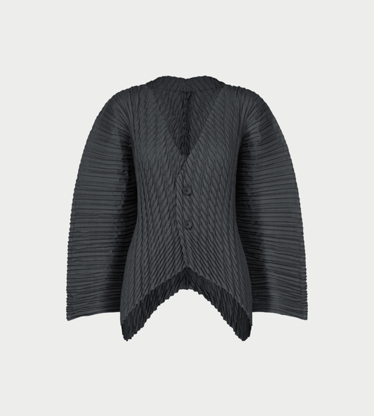 ISSEY MIYAKE - Unfurling Pleats Jacket Dk Navy