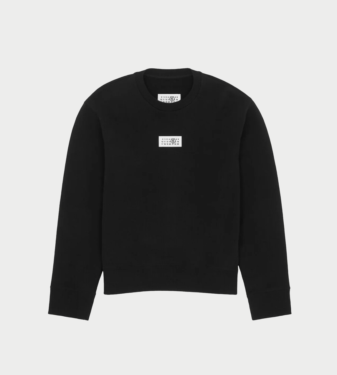 MM6 MAISON MARGIELA - Crewneck Sweatshirt with Logo Blk