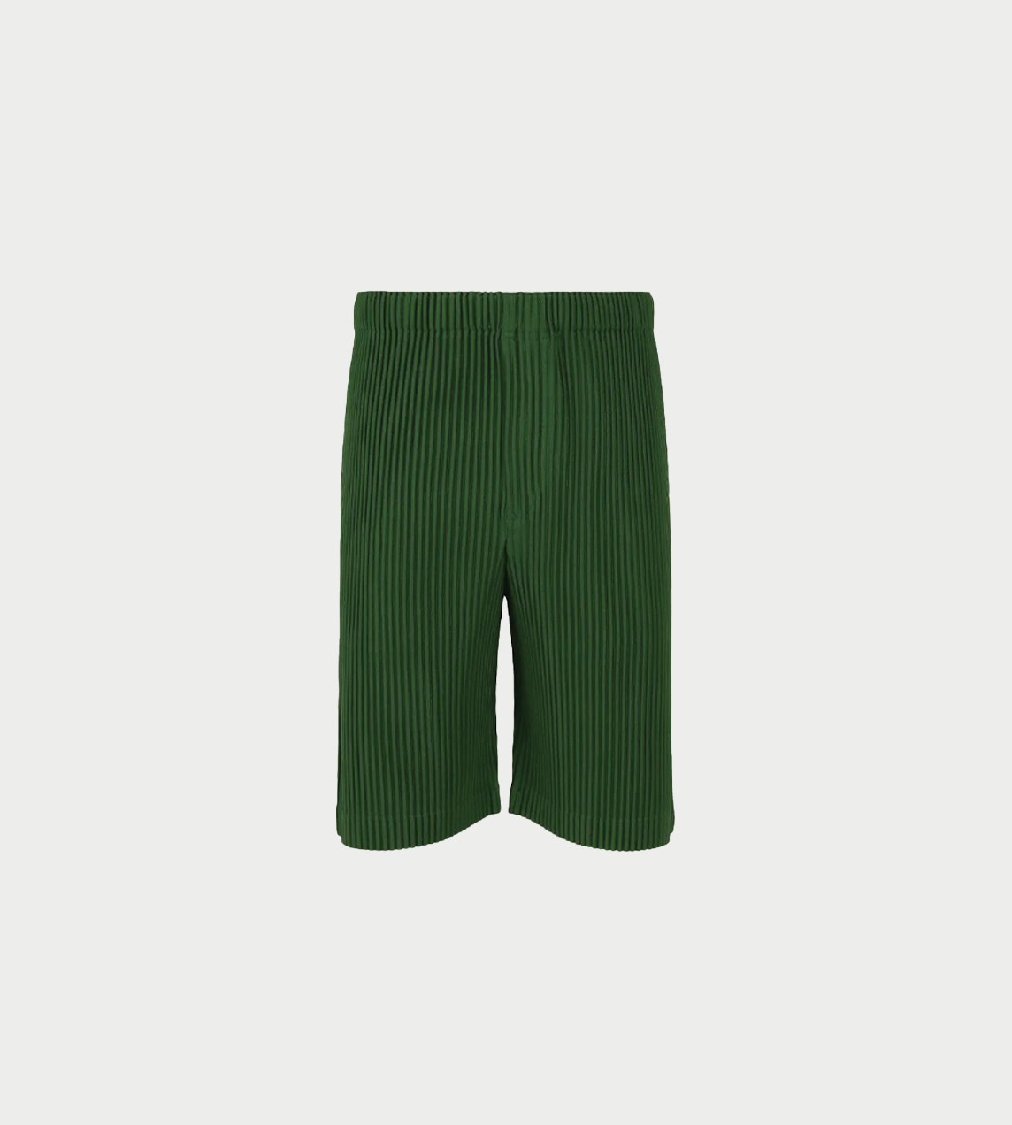 HOMME PLISSE ISSEY MIYAKE - Aug Pleated Shorts Green