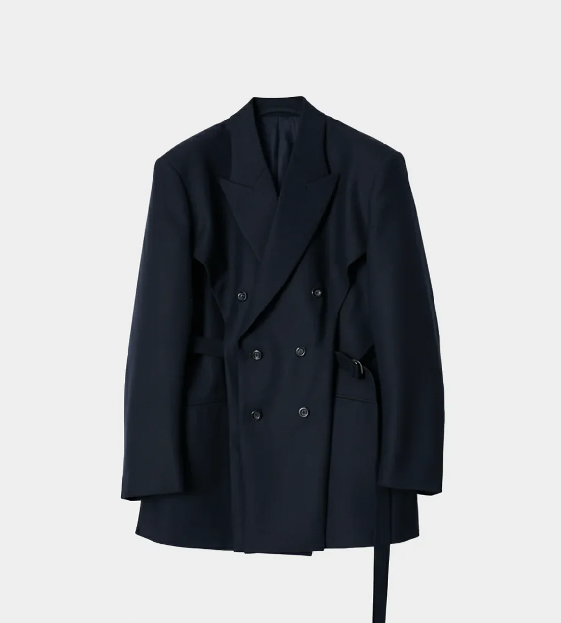 UJOH - Slit 6BW Jacket Blk
