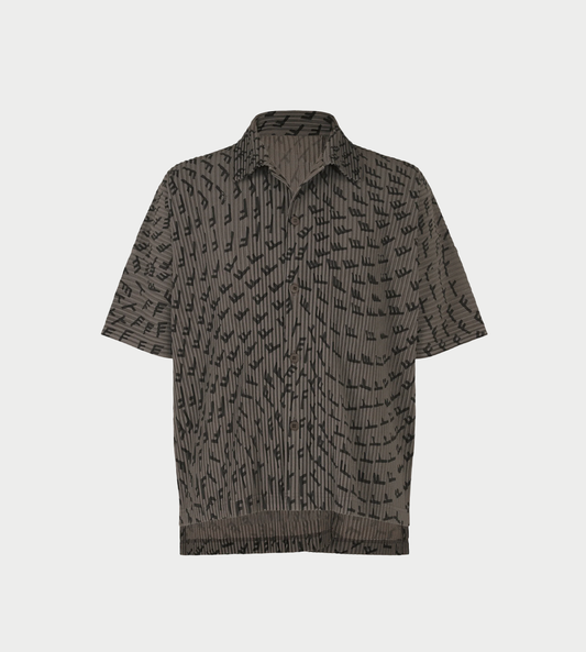 HOMME PLISSE ISSEY MIYAKE - Wind Speed Polo Grey
