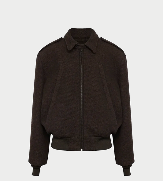MM6 MAISON MARGIELA - Bomber Jacket Brown