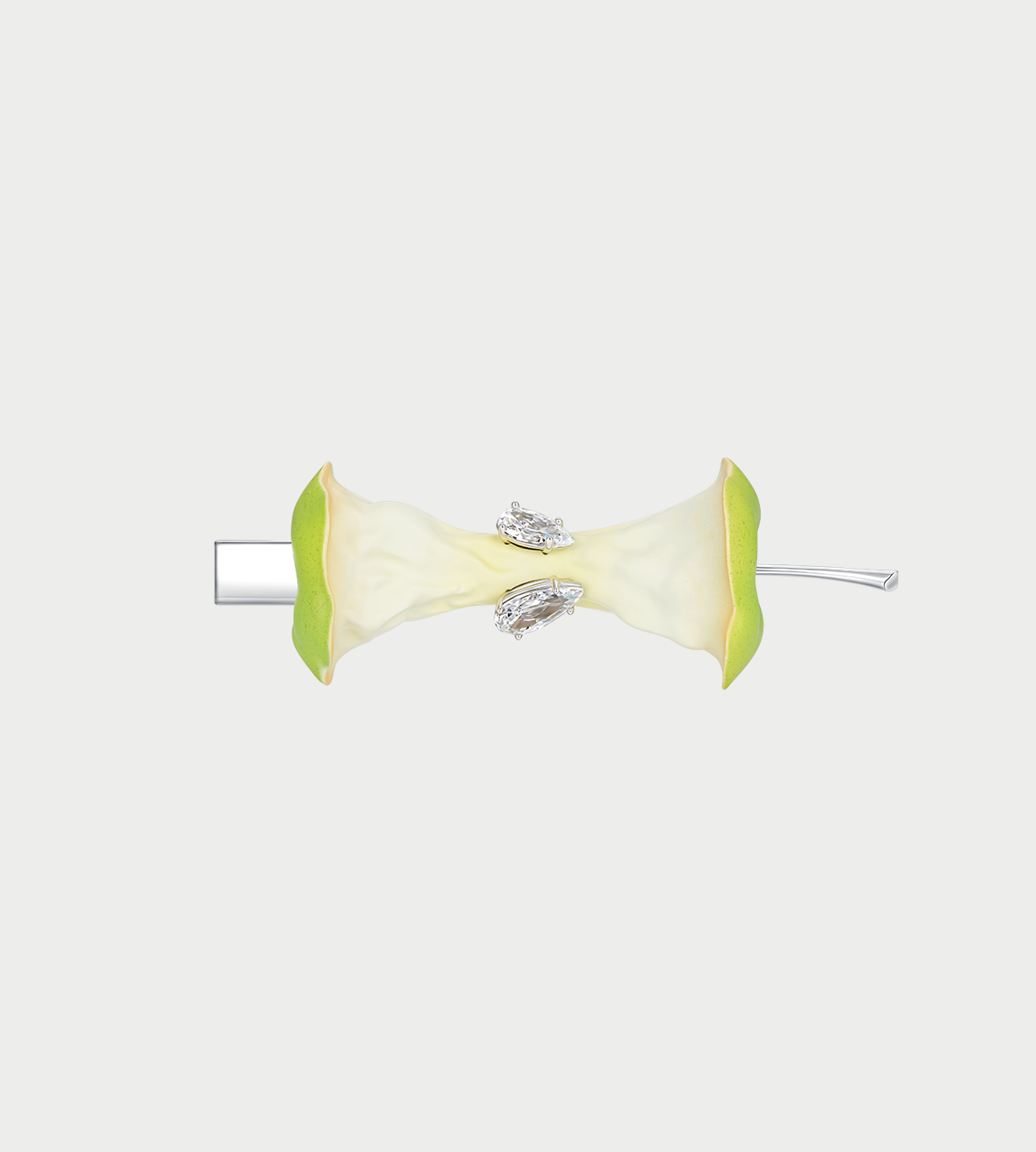 YVMIN - Apple Core Hair Pin Green