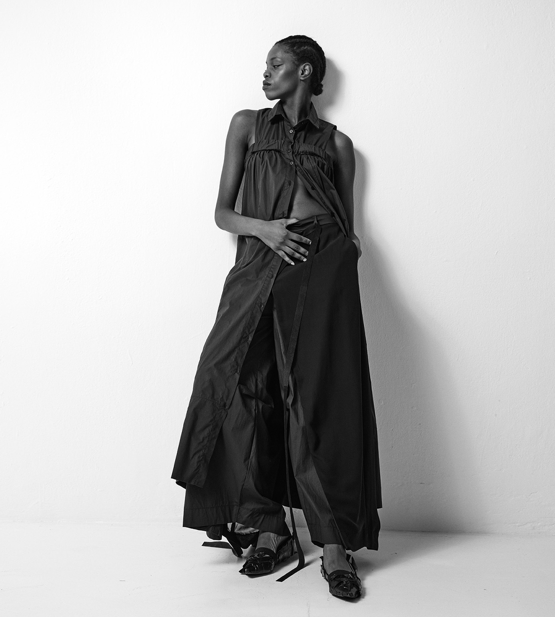 Shirt Dress Black