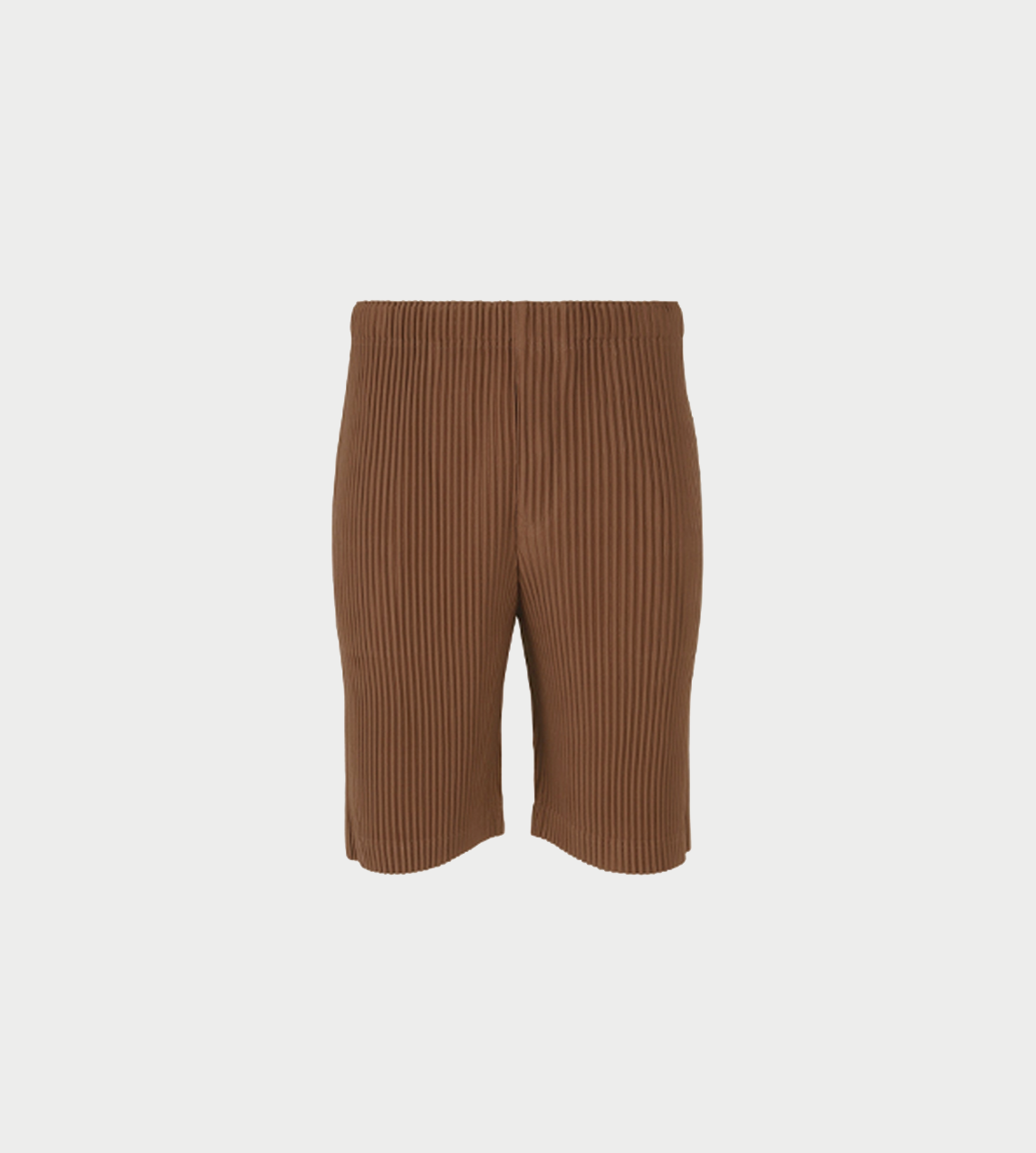 HOMME PLISSE ISSEY MIYAKE - Color Pleated Shorts Anchor Brown