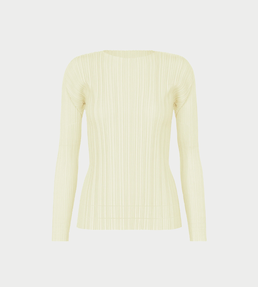PLEATS PLEASE ISSEY MIYAKE - Soft Pleats Pullover White