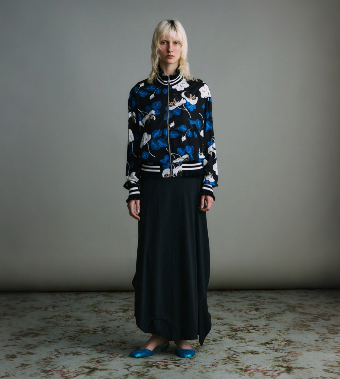 UNDERCOVER - Asymmetric Skirt Blk