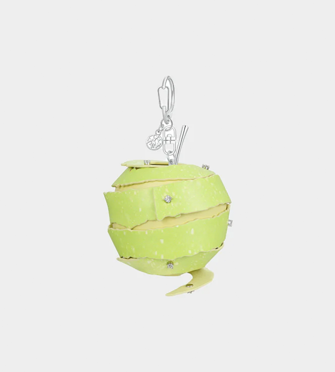 Apple Peel Charm Green
