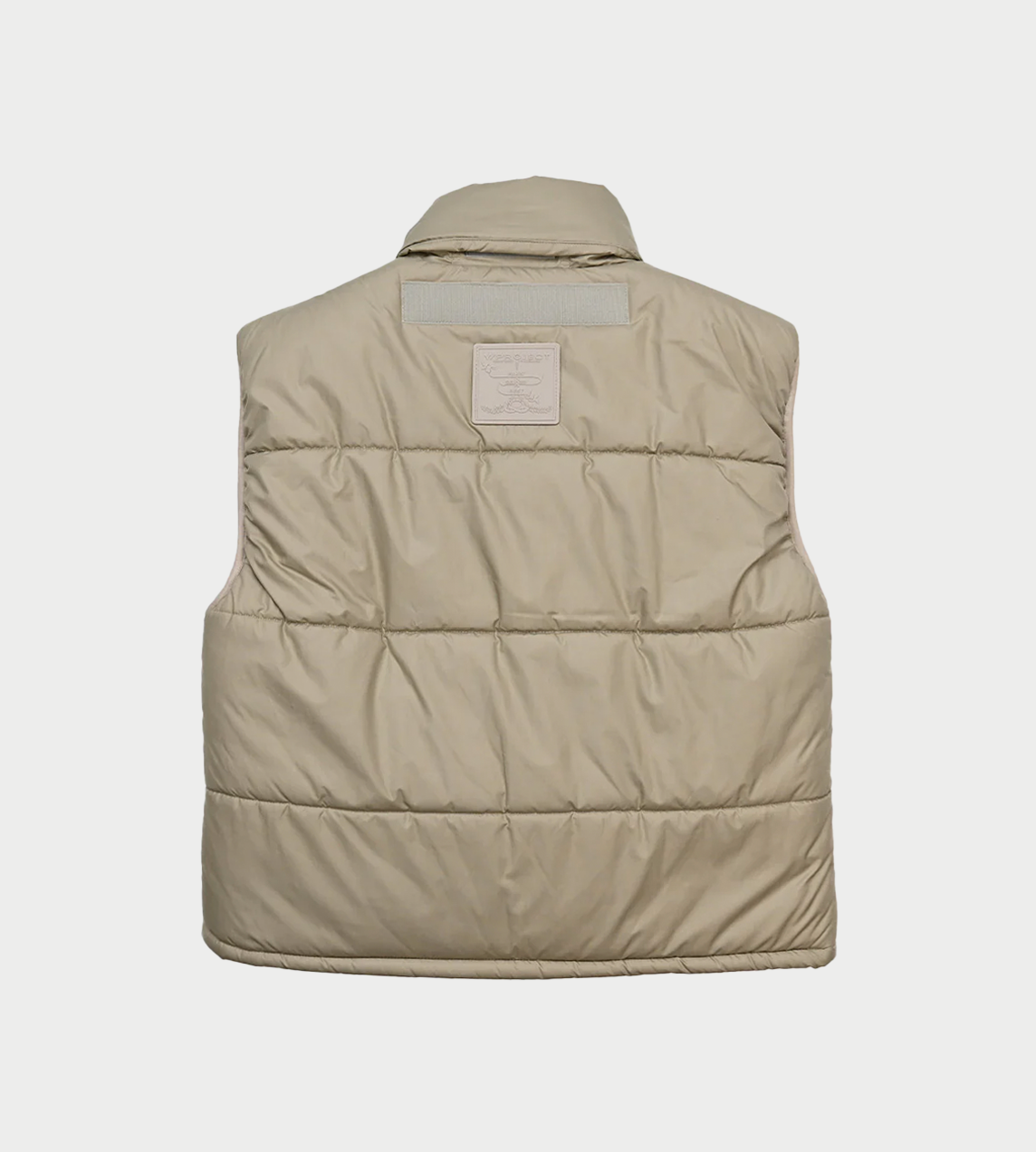 Y PROJECT - Velcro Puffer Vest Sand