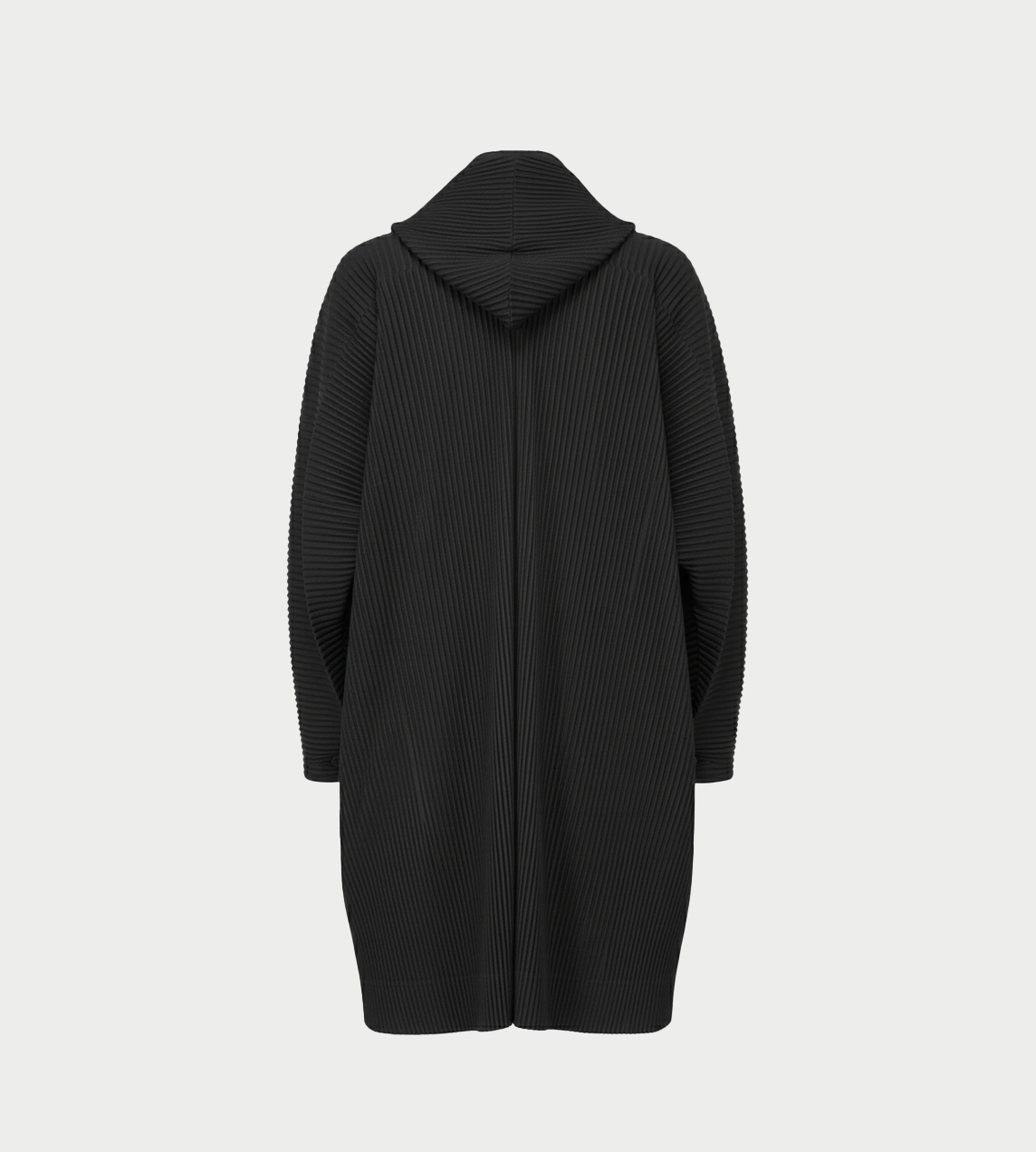 HOMME PLISSE ISSEY MIYAKE - MC Hooded Coat Blk
