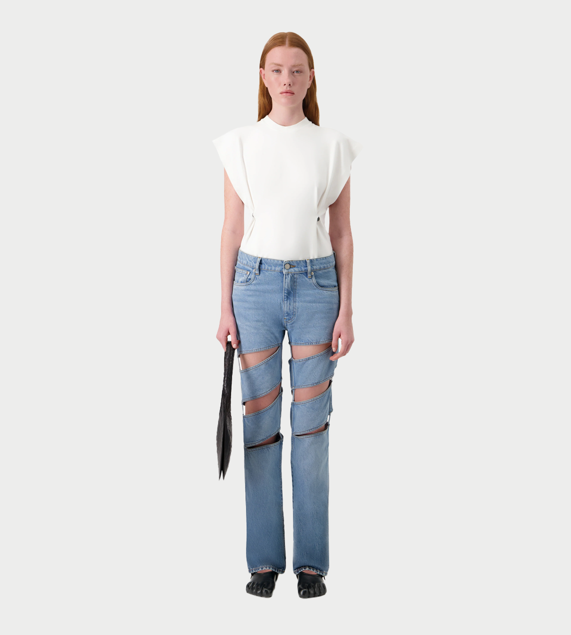 COPERNI - Spiral Denim Pants Blue