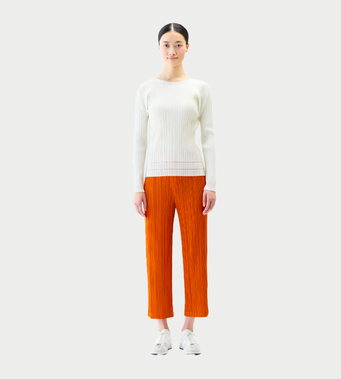 PLEATS PLEASE ISSEY MIYAKE - Soft Pleats Pullover White