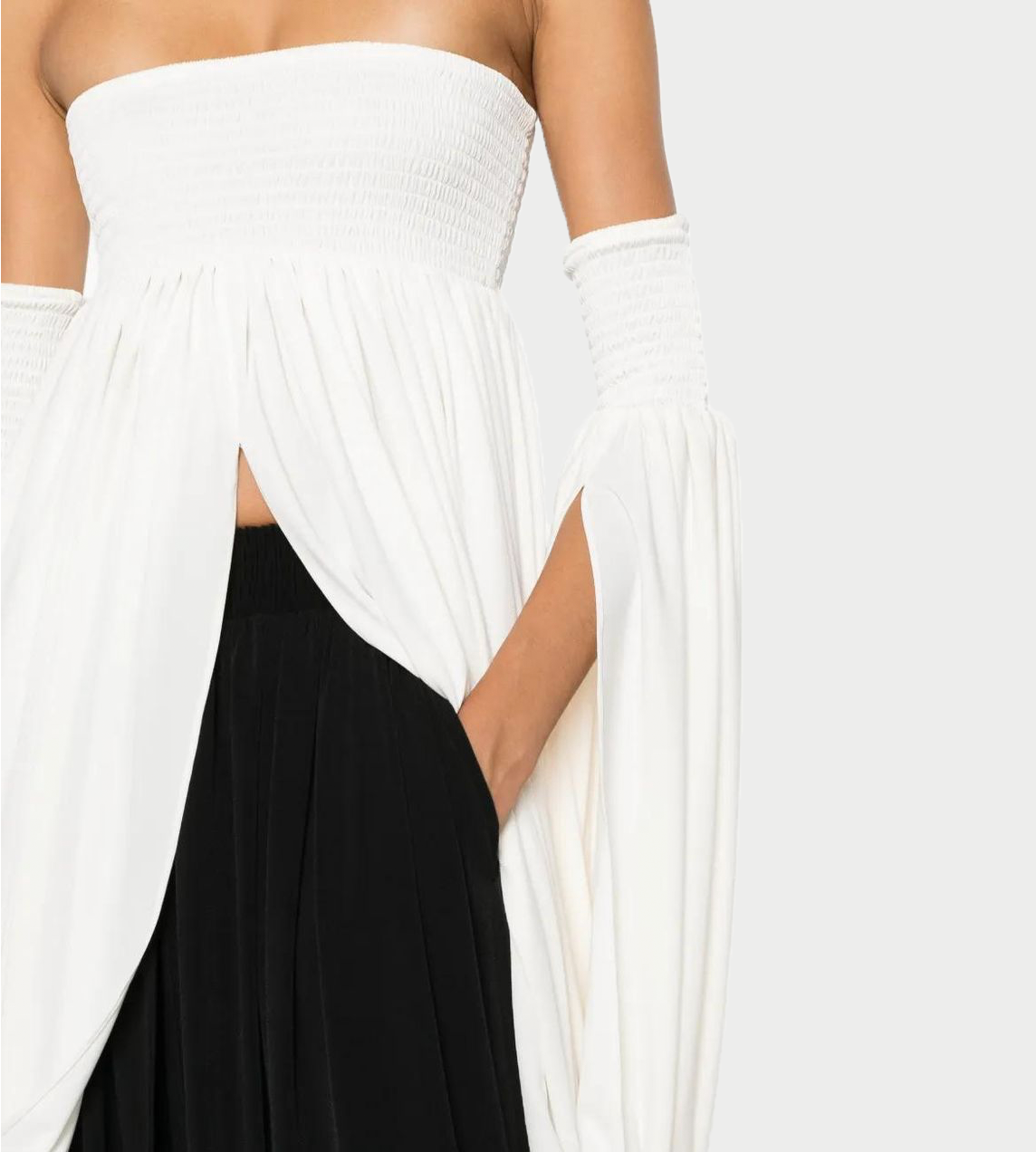 COPERNI - All-in-one Smock Top White