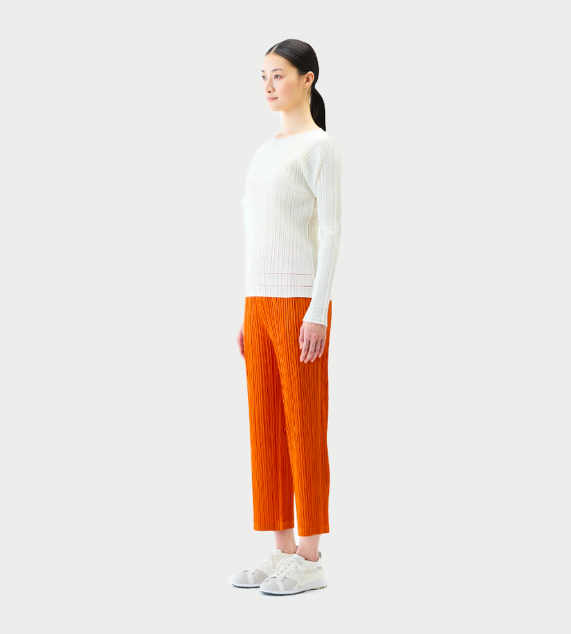 PLEATS PLEASE ISSEY MIYAKE - Soft Pleats Pullover White