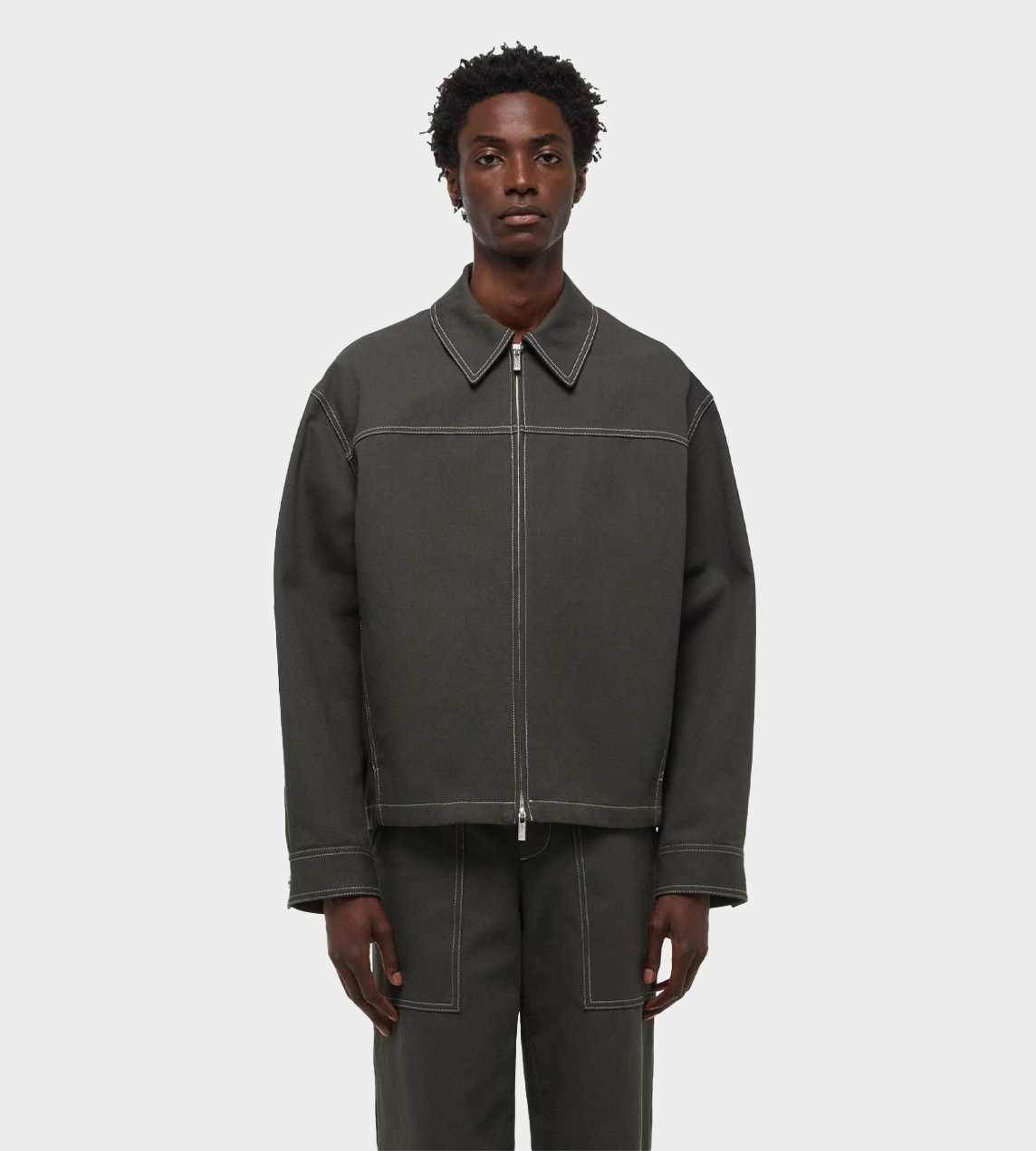 HELMUT LANG - Carpenter Utility Jacket Graphite 
